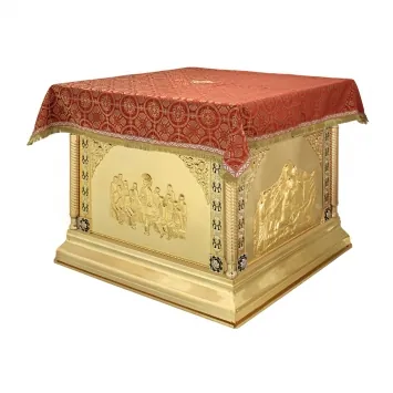 Altar table vestment 1.0 * 1.0 gilding enamel