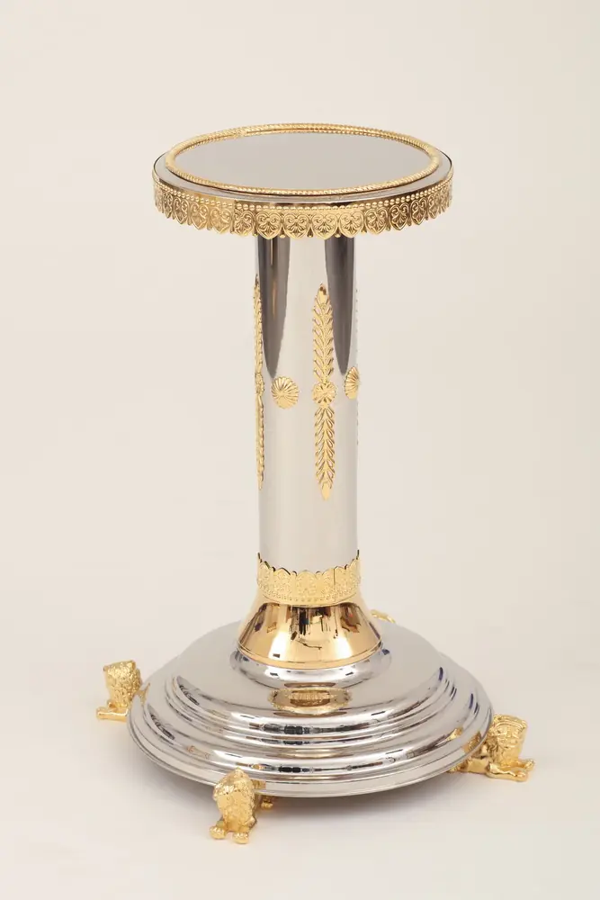 Stand №4 for recessed field partial gilding