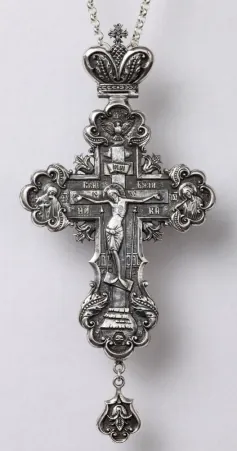 Pectoral cross №50 silver