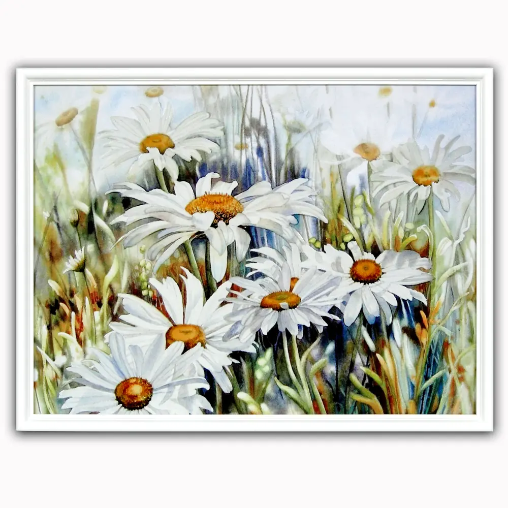 Picture 30×40, 3D print on plastic, in white frame №82