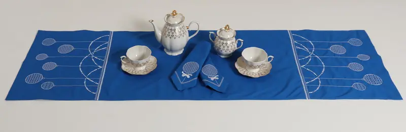 Church set (towel, 2 napkins) №2