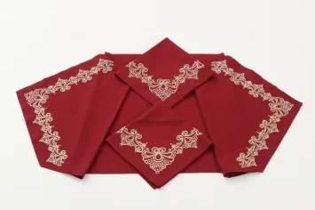 Church set (towel, 2 napkins) №1