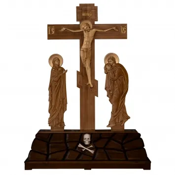 Golgotha №1 with attendant saints