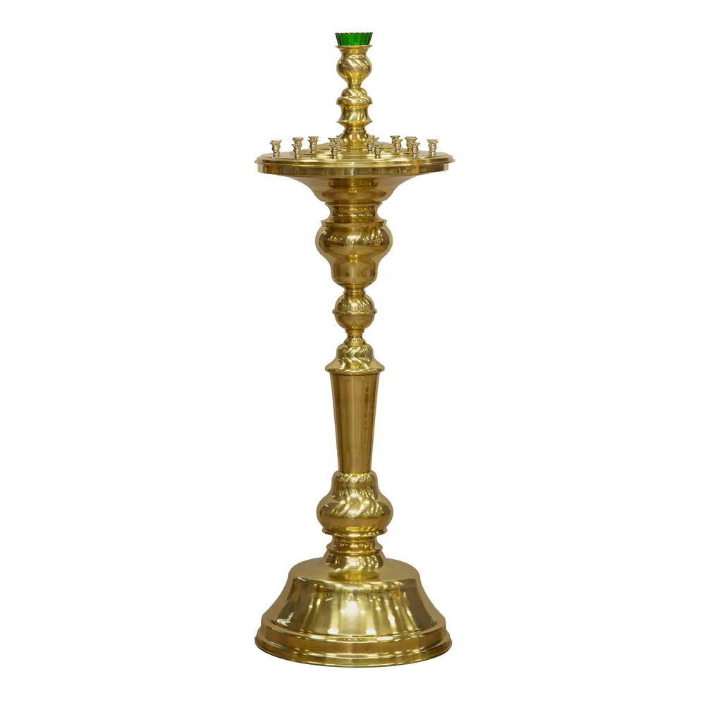 Candlestick №48 on 24 candles varnish