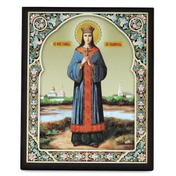 Icon on board 13×15 3D print, varnish Juliana 3