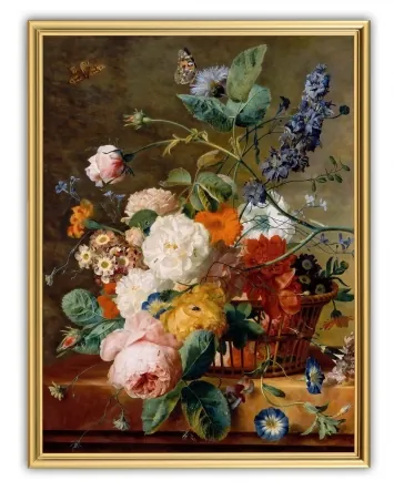 Picture 30×40, 3D print on plastic, in gilded frame №3