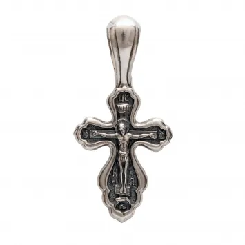 Neck cross №100 silver