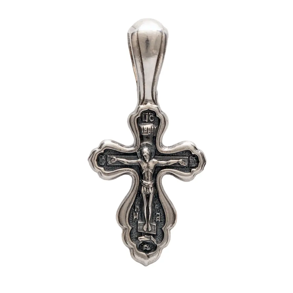 Neck cross №100 silver
