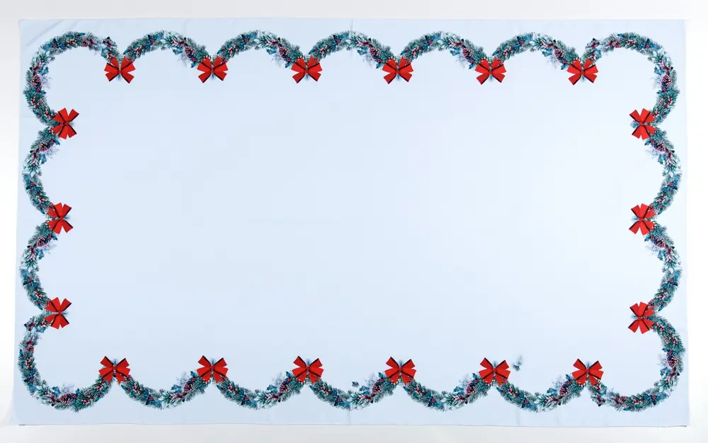 სუფრა საშობაო 240×145 №1 სუბლიმაციური ბეჭდვა