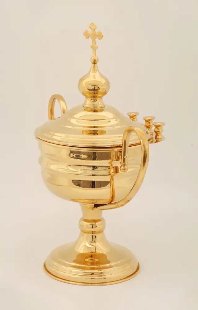 Bowl for blessing water small №2 gilding
