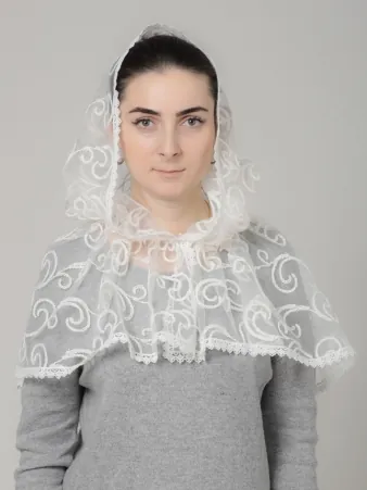 Kerchief-cape for church №4