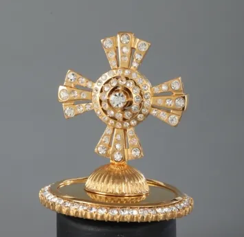 Mitre cross №9 / gilding
