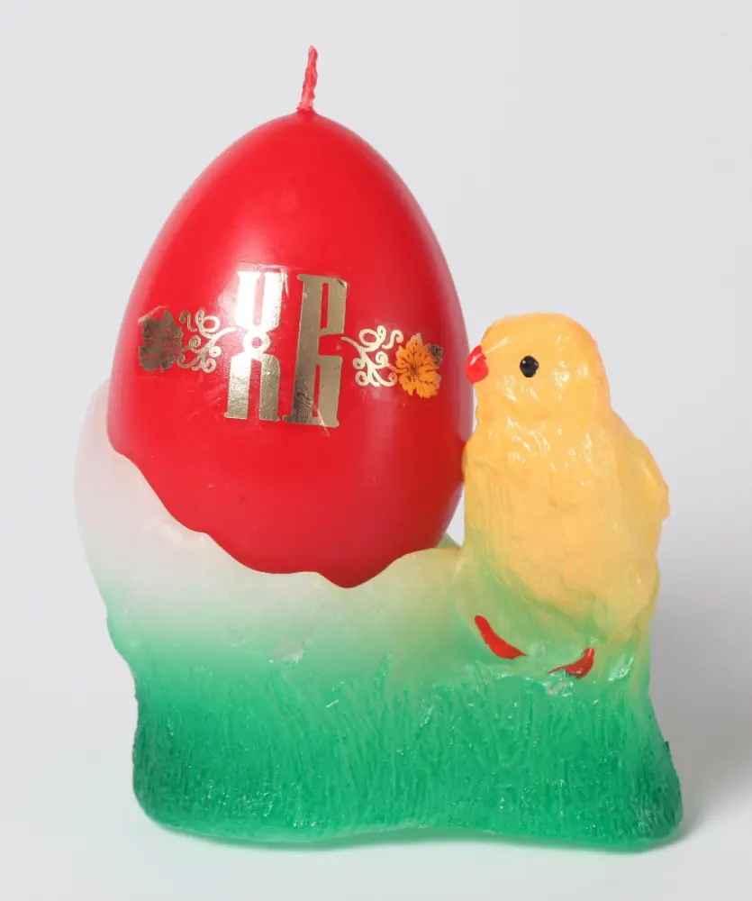 Easter candle egg №1 in shell