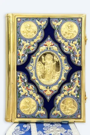 Gospel 360 * 240 altar overlays gilding enamel (with bookmark)
