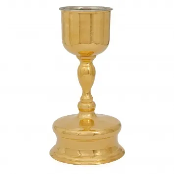Chalice-cup 0.5 with insert (nickel silver) silver plating gilding