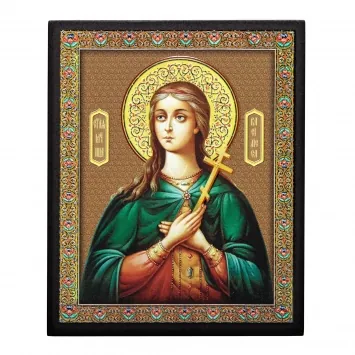 Icon on board 13×15 3D print, varnish Basilissa 2