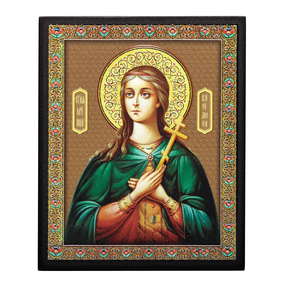 Icon on board 13×15 3D print, varnish Basilissa 2
