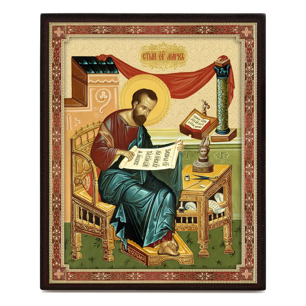 Icon on board 13×15 3D print, varnish Mark 2