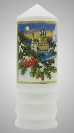 Christmas candle №1 small