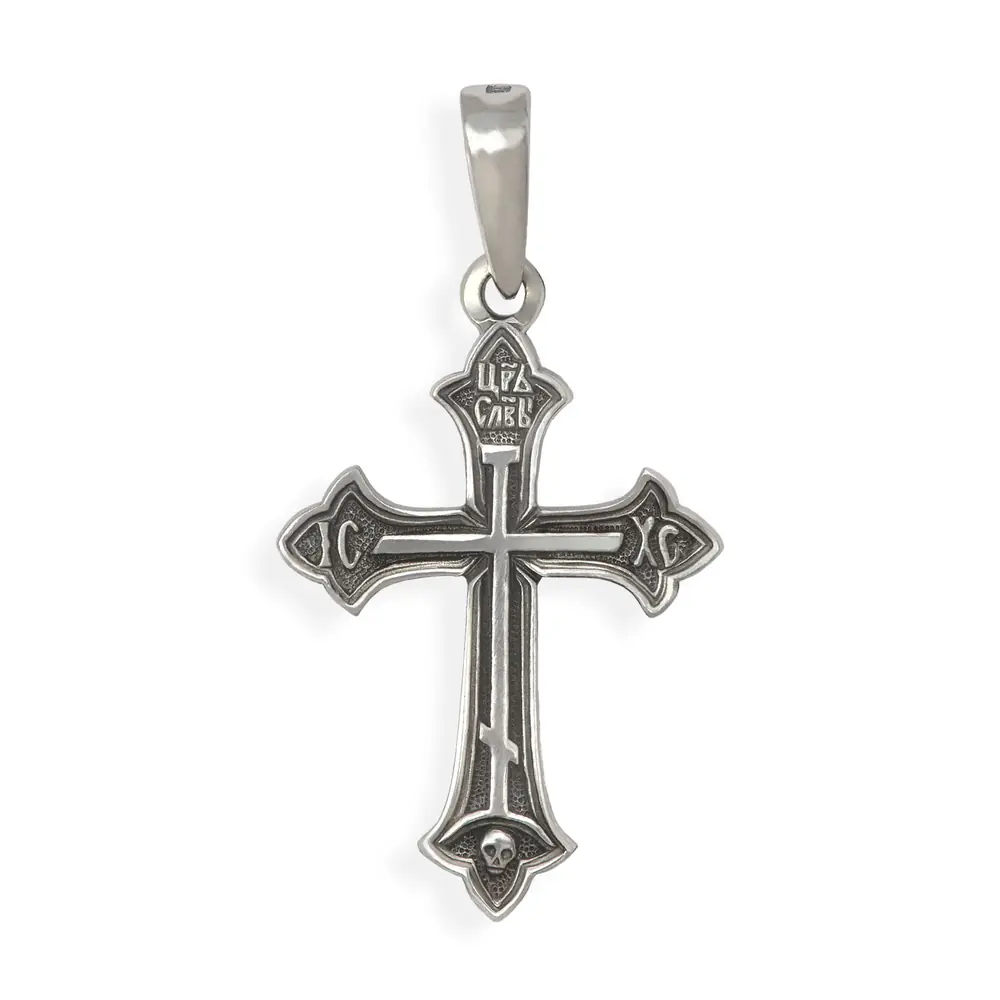 Neck cross №83 silver