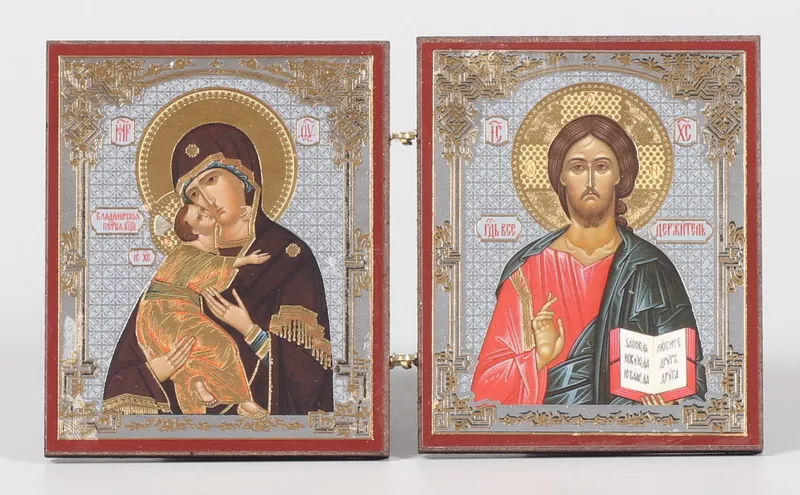 ხის კარედები 7×12 ორკარედიანი, ორმაგი ტვიფრი მაცხოვარი-ვლადიმირის ღვთისმშობელი 4
