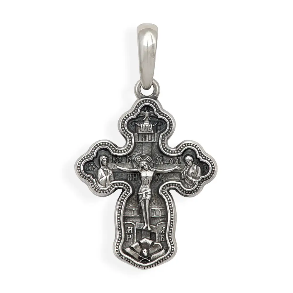 Neck cross №78 silver
