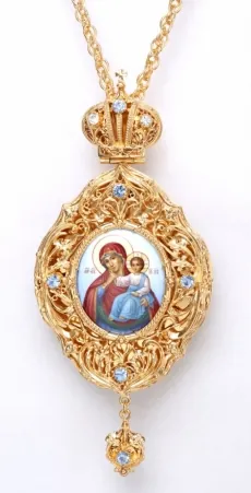 Panagia №34 / gilding