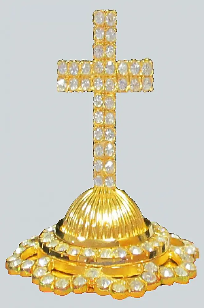Mitre cross №3 / gilding / silver