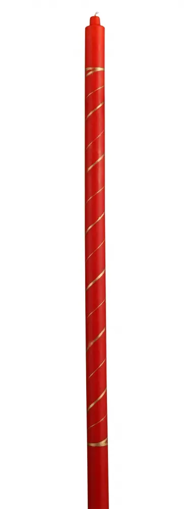 Deacon's candle 2.0 kg red