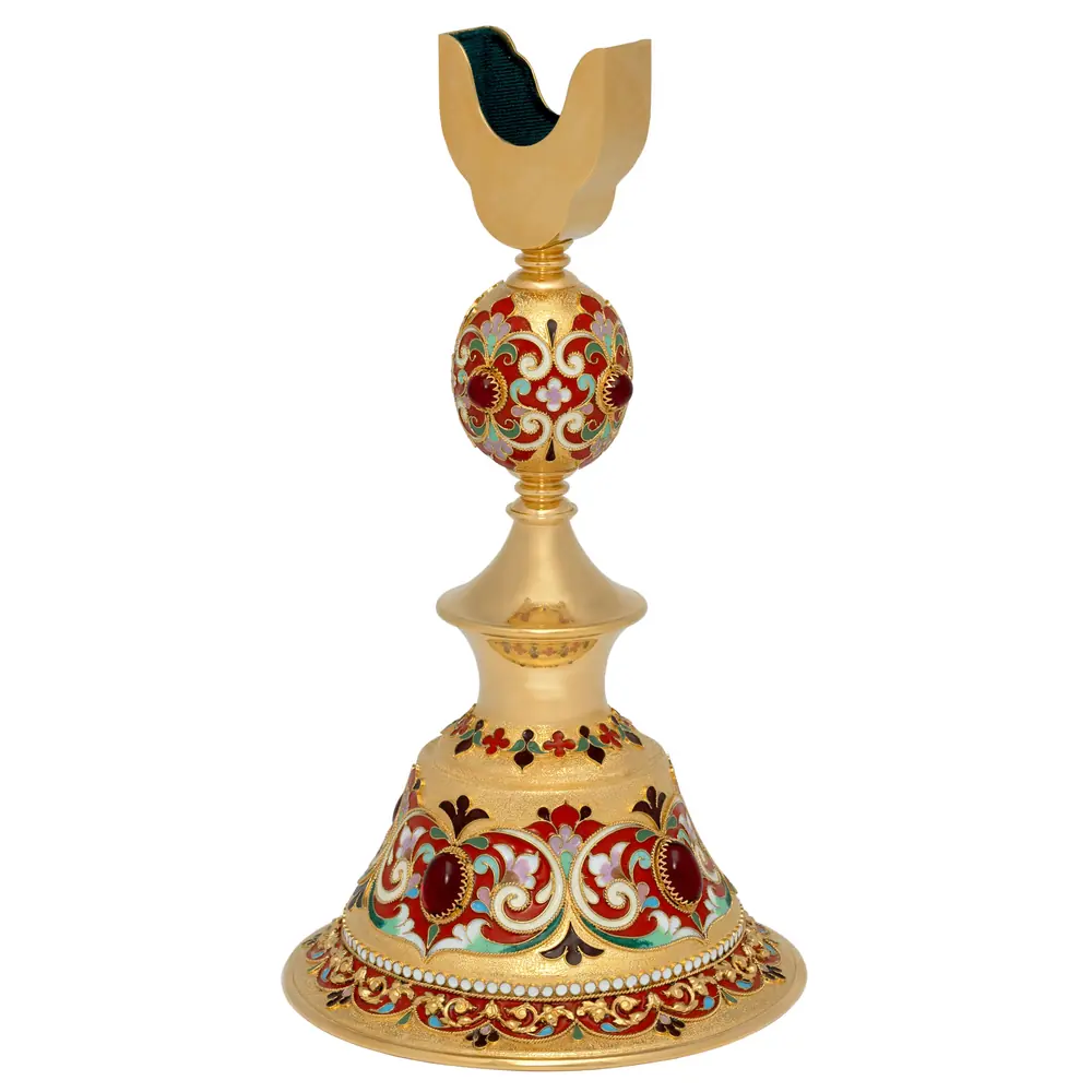 Stand for a cross altar №2 filigree, enamel / gilding
