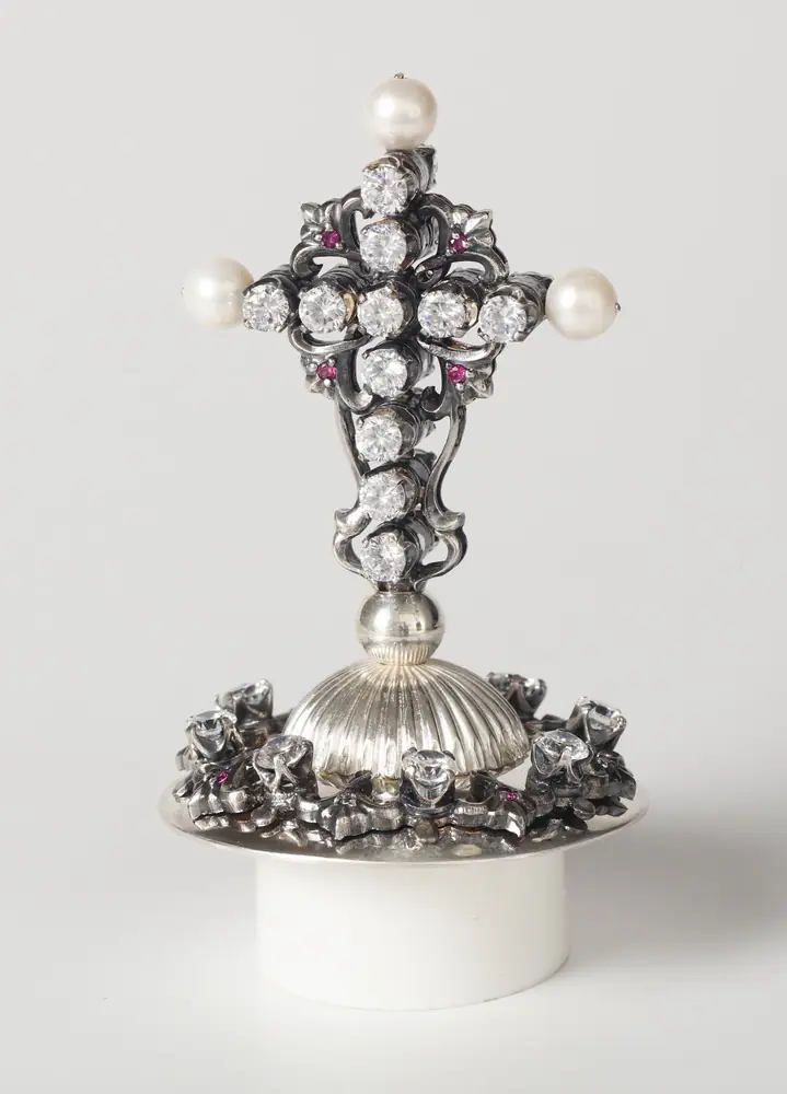 Mitre cross №35 silver