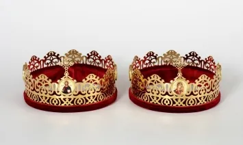 Crowns №5 gilding (pair)