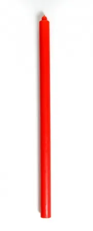 Processional candle 0.8 kg red without bronzing