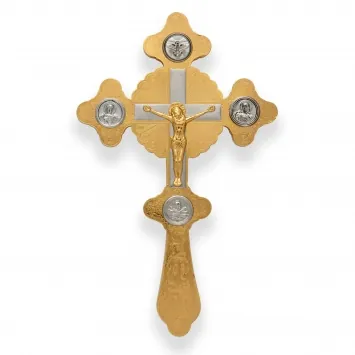 Altar cross №5-3 shaped gilding