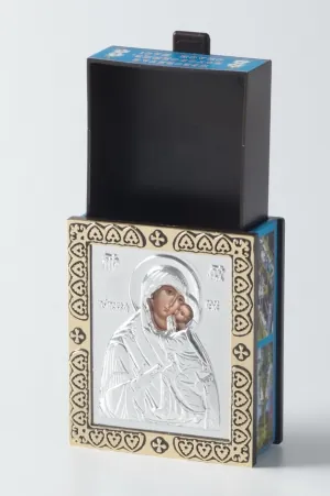 Incense holder with riza Tolga Mother of God