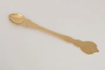 Communion spoon deep gilding