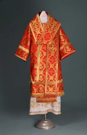 Bishop's vestment brocade
