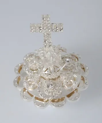 Mitre cross №2 / silver plating