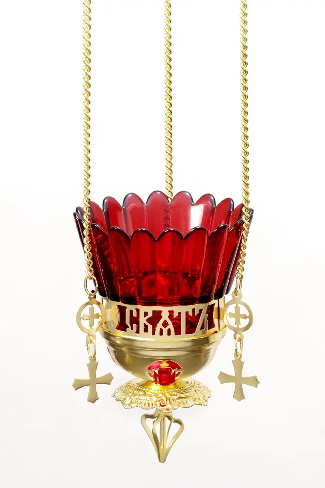 Hanging vigil lamp “Holy” №2
