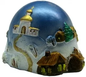 Christmas candle №2-4 on stand small