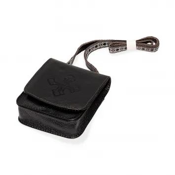 Bag pectoral, pyx brown