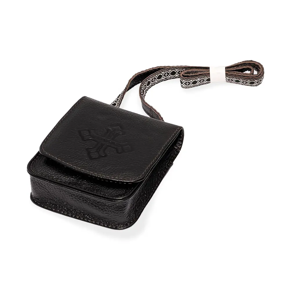 Bag pectoral, pyx brown