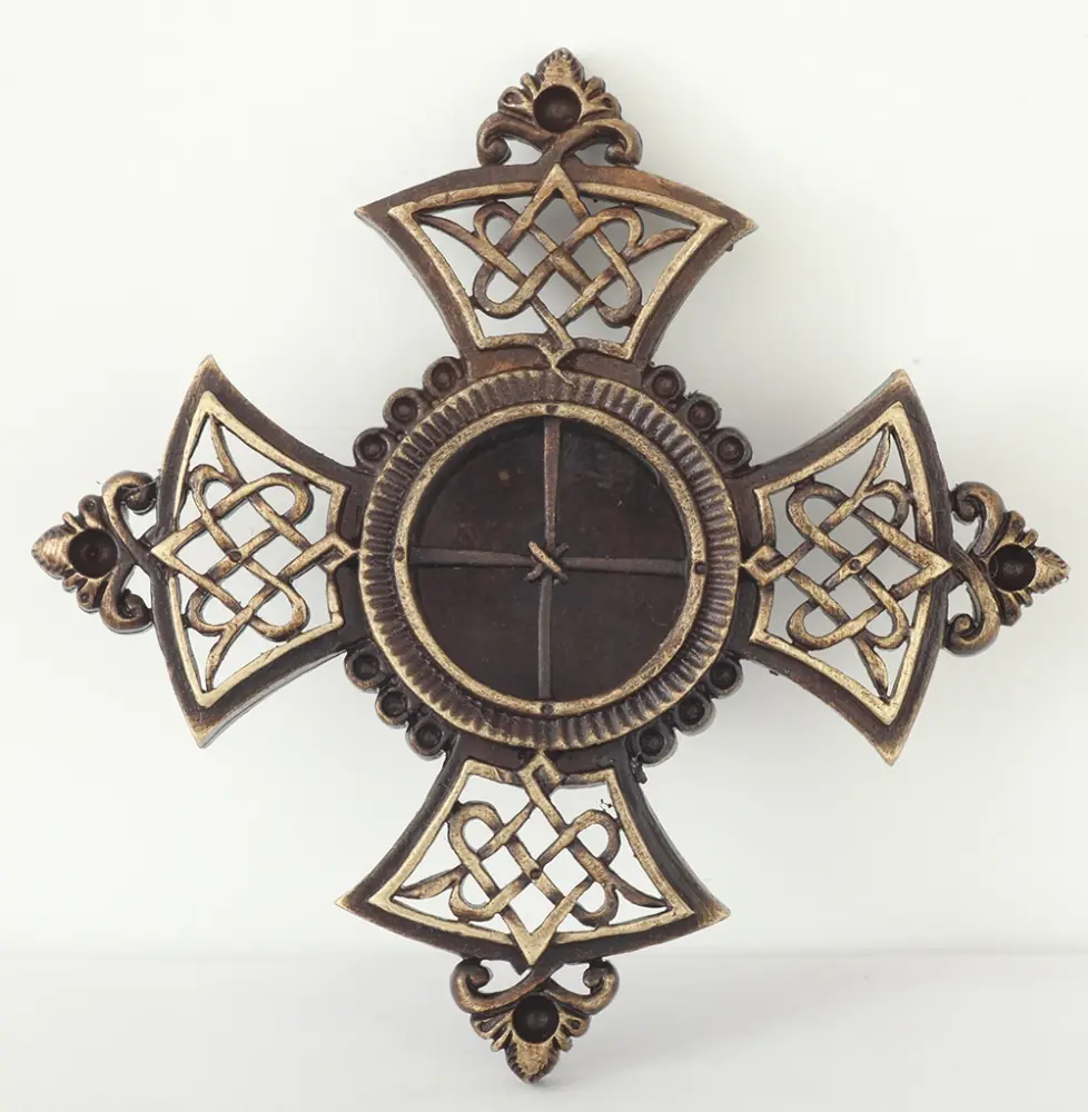Reliquary for holy relics patination “Cross Maltese”