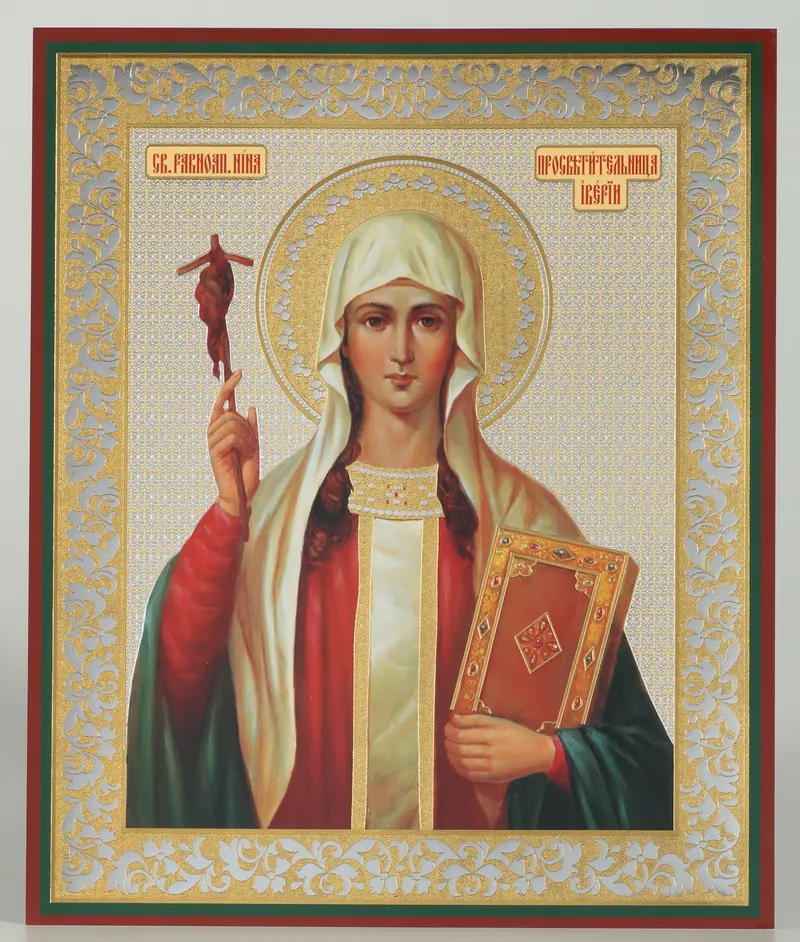 Icon on hardboard №1 18×24 double embossing Nino