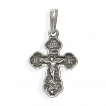 Neck cross №90 silver