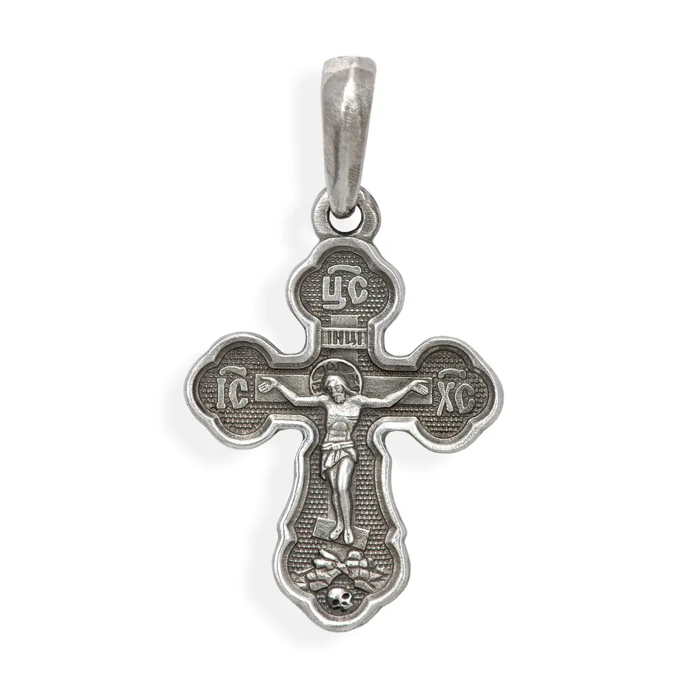 Neck cross №90 silver