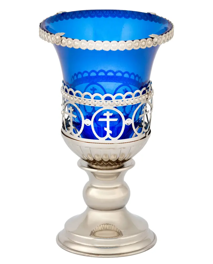 Altar vigil lamp №10A nickel