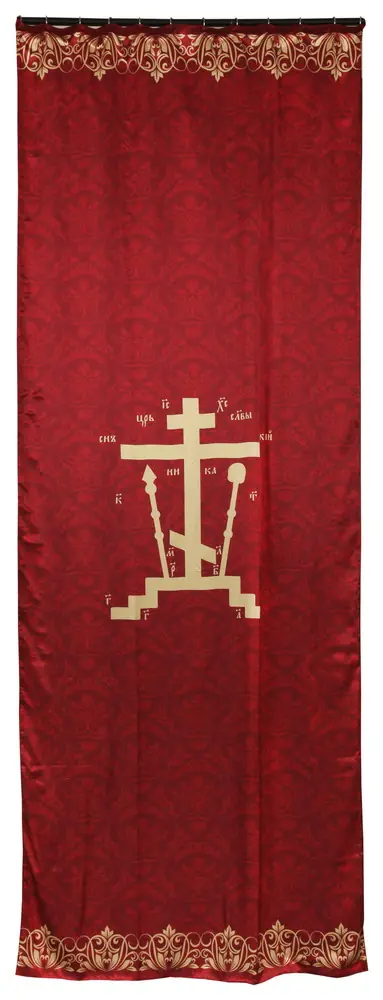 Royal Doors curtain silk print sublimation 1,3×3,2 rings