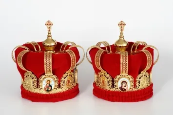 Crowns №3 gilding (pair)