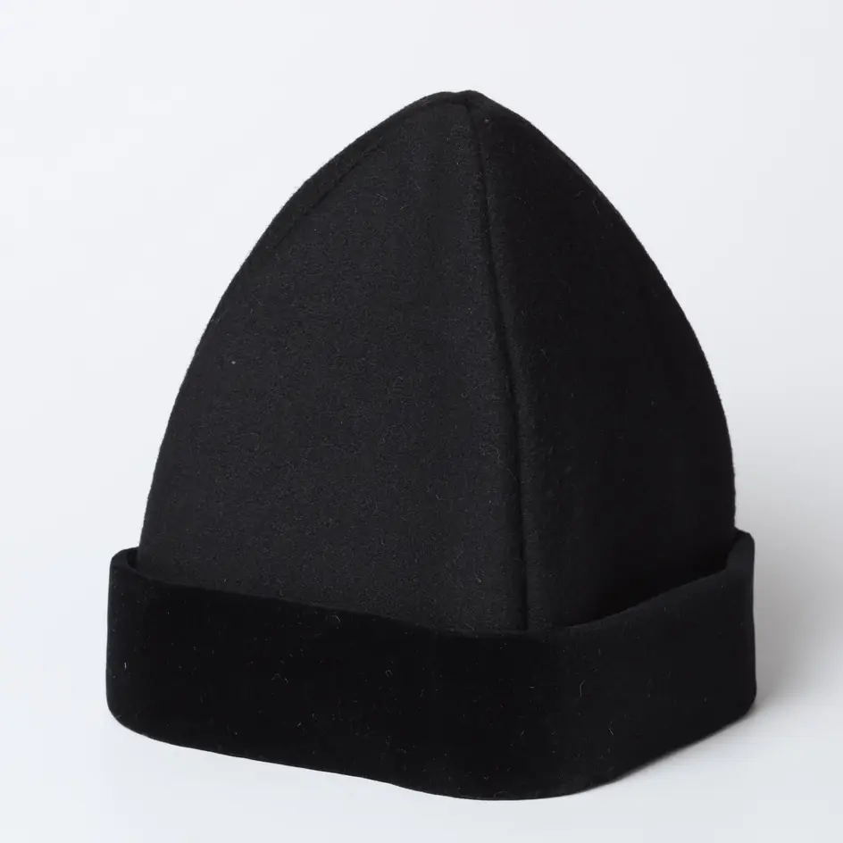 Skufia wool blend rim velvet